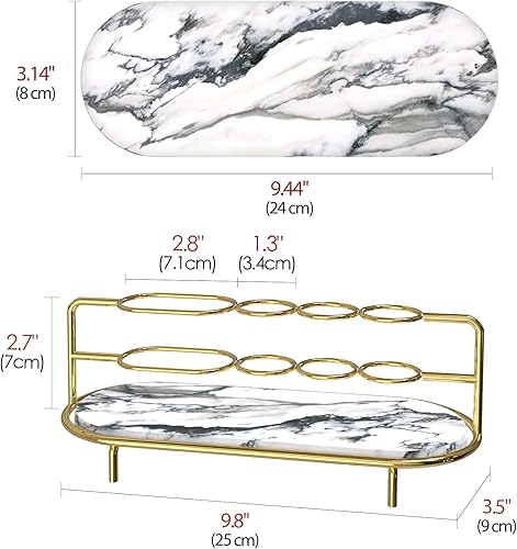 Miniatura 2 de DODAMOUR Soporte para cepillo de dientes eléctrico de montaje en pared, organizador de cepillos de dientes con almohadilla de base de diatomita,