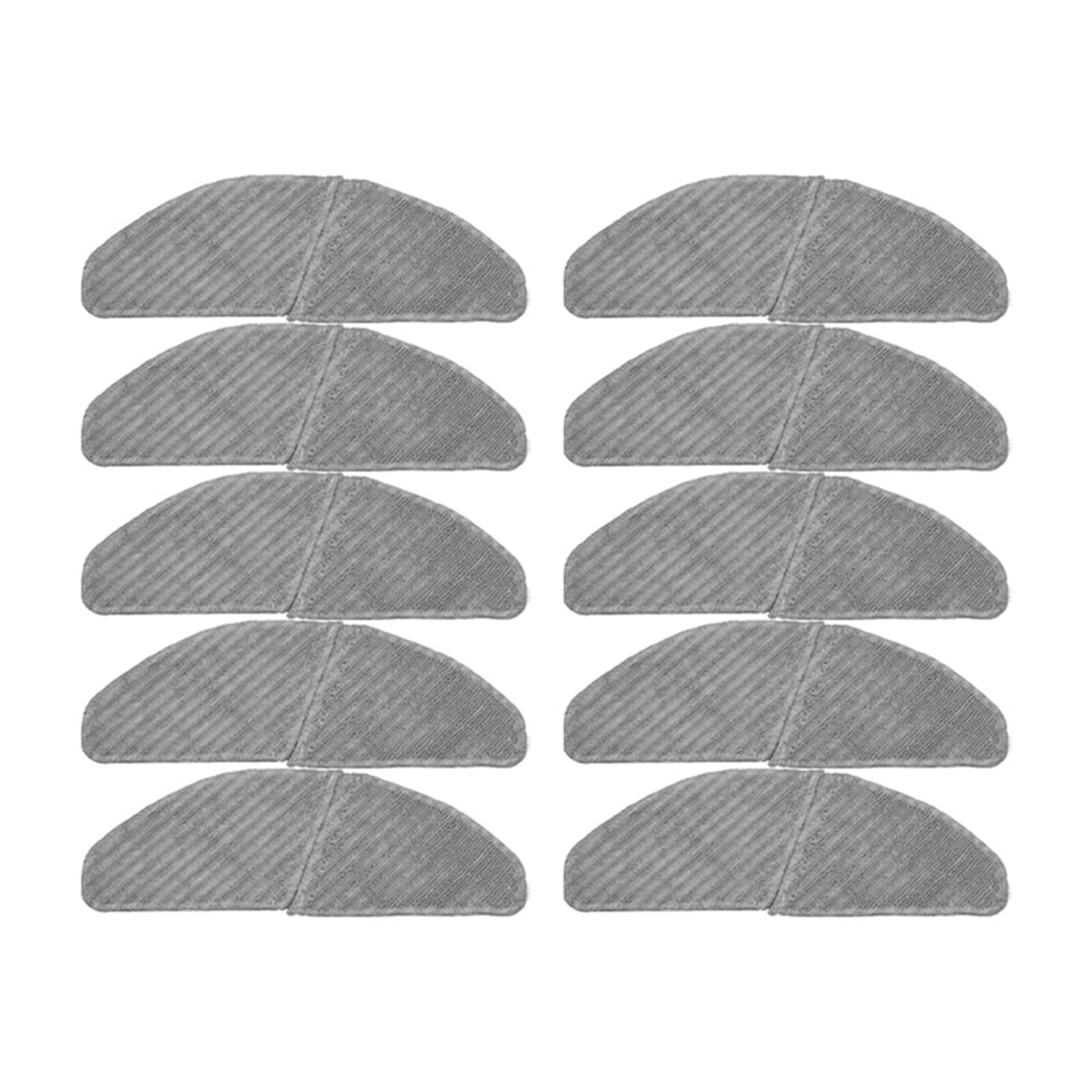 YAXRO Cleanable Microfiber Mop Cloths Replacement Parts Compatible with Midea S8+ M7 Pro Robotic Vacuum Cleaner-image-21