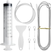 Refrigerator Drain Hole Refrigerator Cleaning Tool Set Refrigerator Drain Hole Pipe Cleaning Spiral Brush for Household Cleaning Refrigerator Kitchen 8 Pieces1