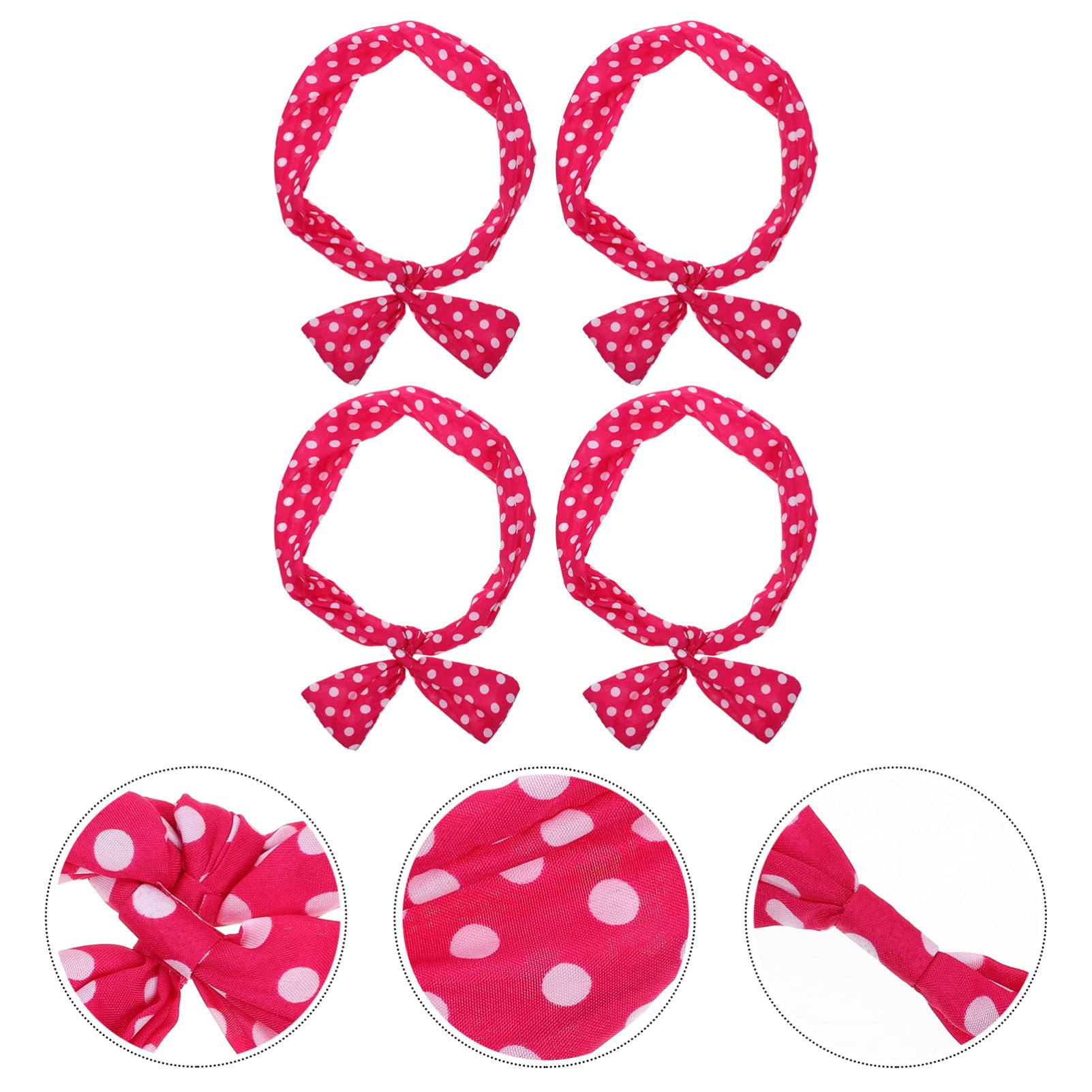 FOMIYES 20 Piezas Diadema Con Lazo Diadema Ancha Para Decorar Diadema De Niñas Diademas De Yoga Para Mujer Cintas Para El Pelo De Las Niñas De Las Mujeres Yiwu Tela Elasticidad
