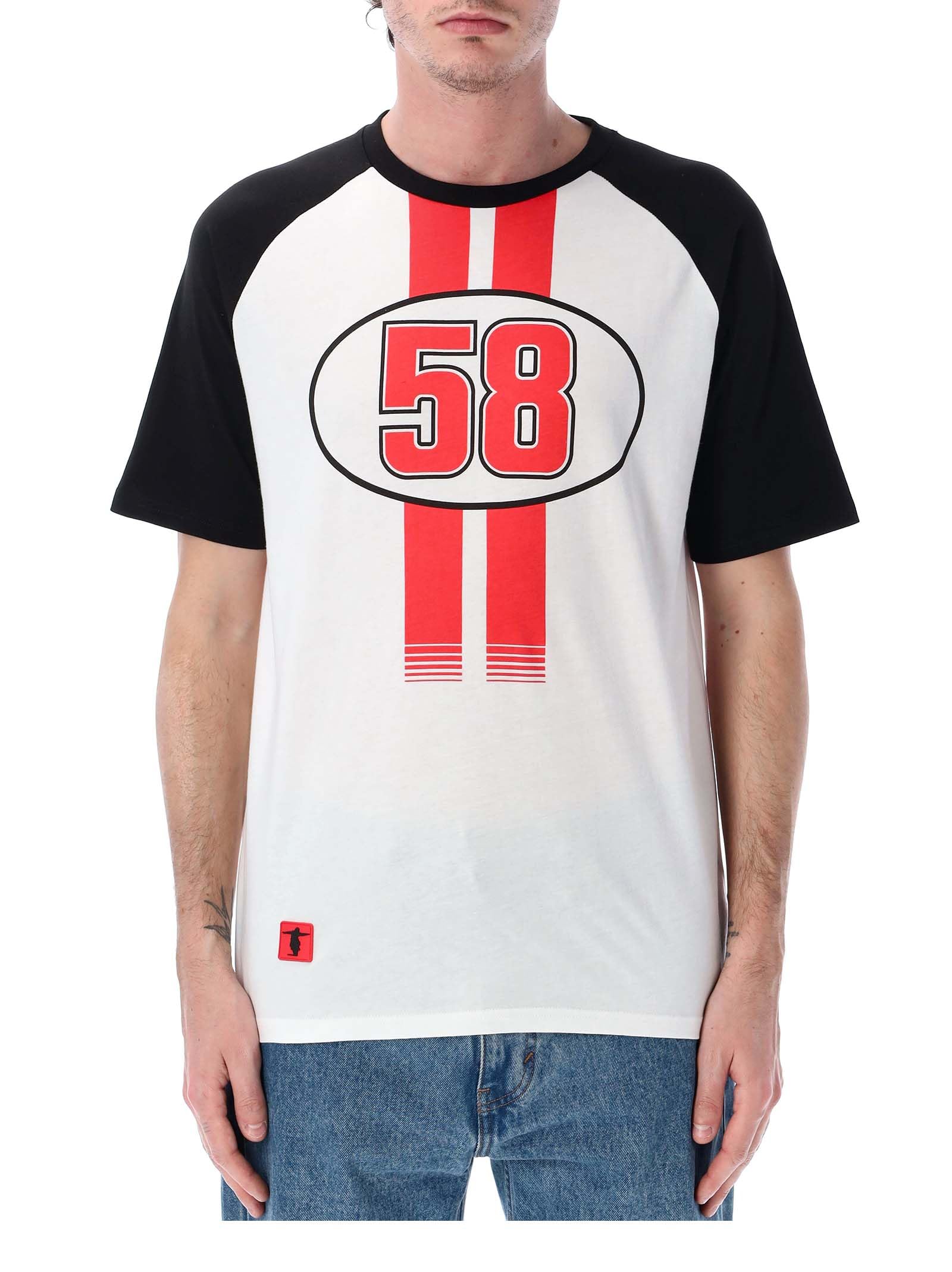 GP GRUPPO PRITELLI T-Shirt Marco Simoncelli - Raglan Black
