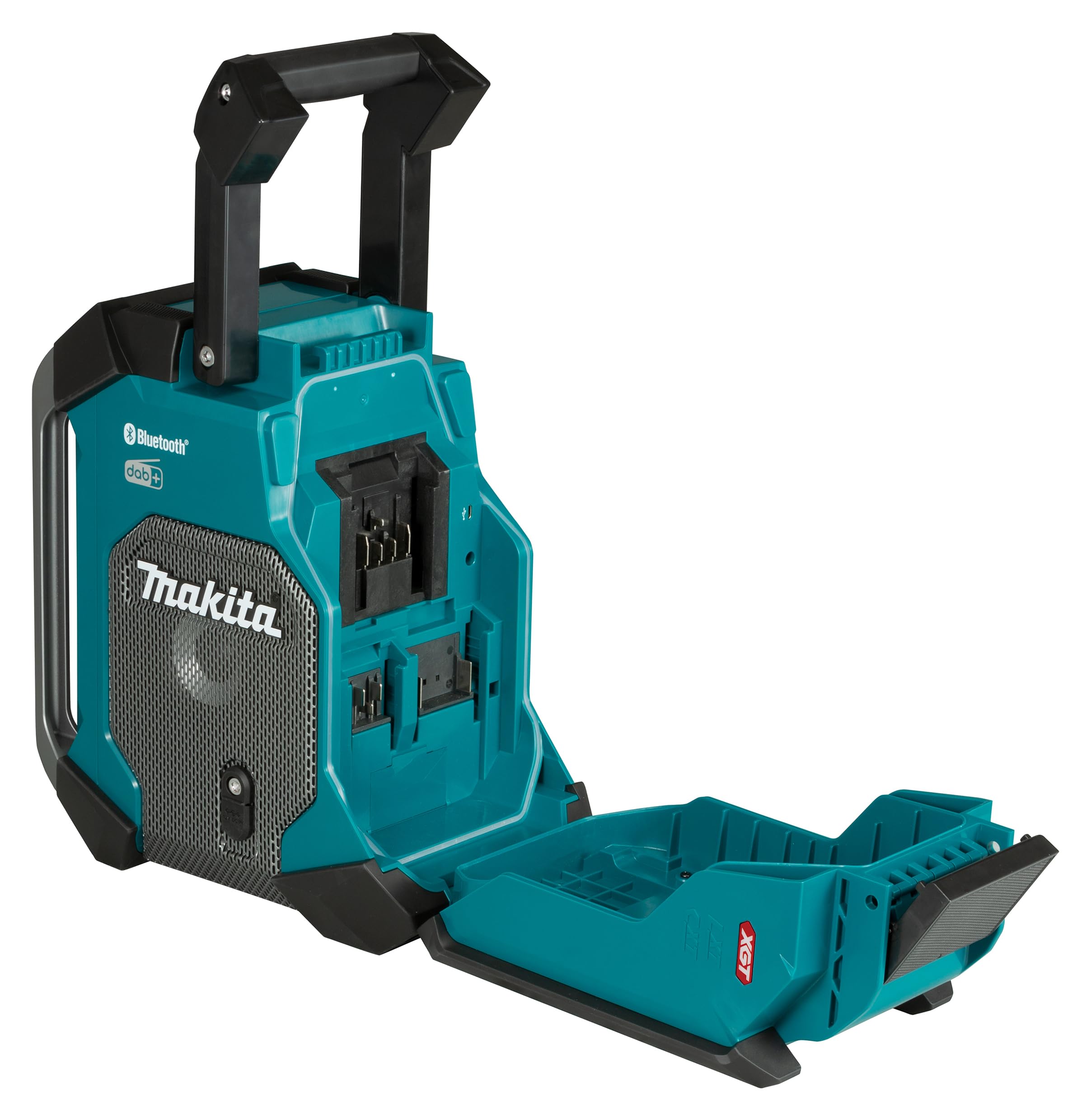Makita MR007GZ Baustellenradio 18 V, 40 V Max., DAB, DAB+, FM, Bluetooth, Petrol, ohne Akku, ohne Ladegerät