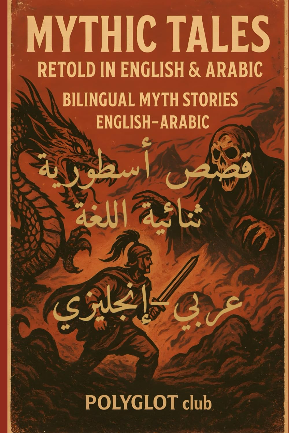 Bilingual Myth Stories (English–Arabic): Mythic Tales Retold in English & Arabic قصص أسطورية ثنائية اللغة (عربي–إنجليزي)