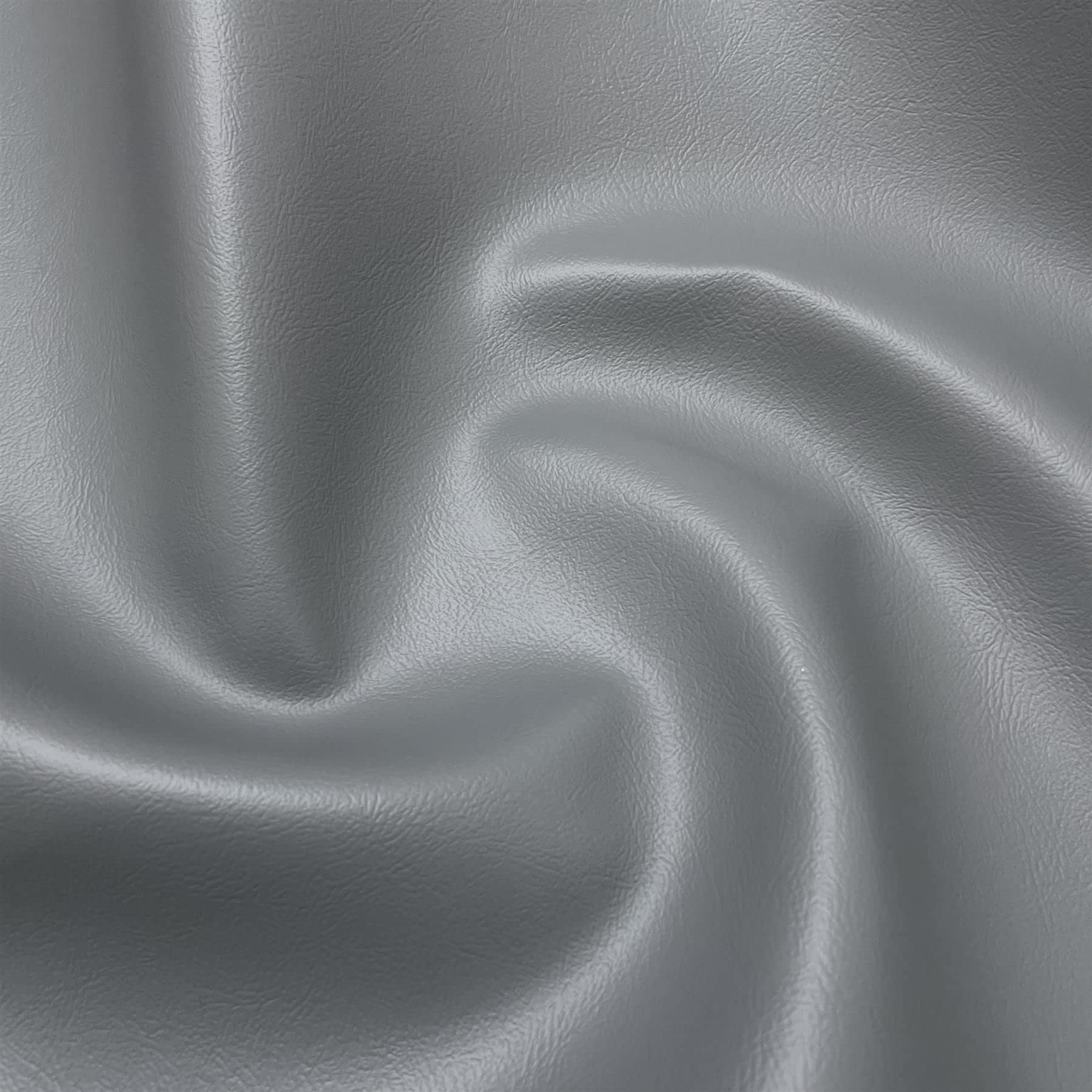 Fire Retardant Faux Leather Thick Leatherette Vehicle Restoration Sofa Upholstery Fabric - Suitable for Domestic and Commercial use - Dark Grey - 6 Metres