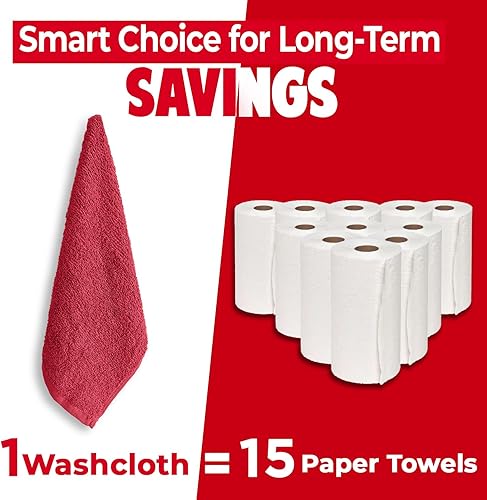 Miniatura 274 de DAN RIVER Juego de 4 toallas de baño, 27 x 54 pulgadas, 100% algodón, más grandes y ligeras, de secado rápido, súper suaves y absorbentes, toallas