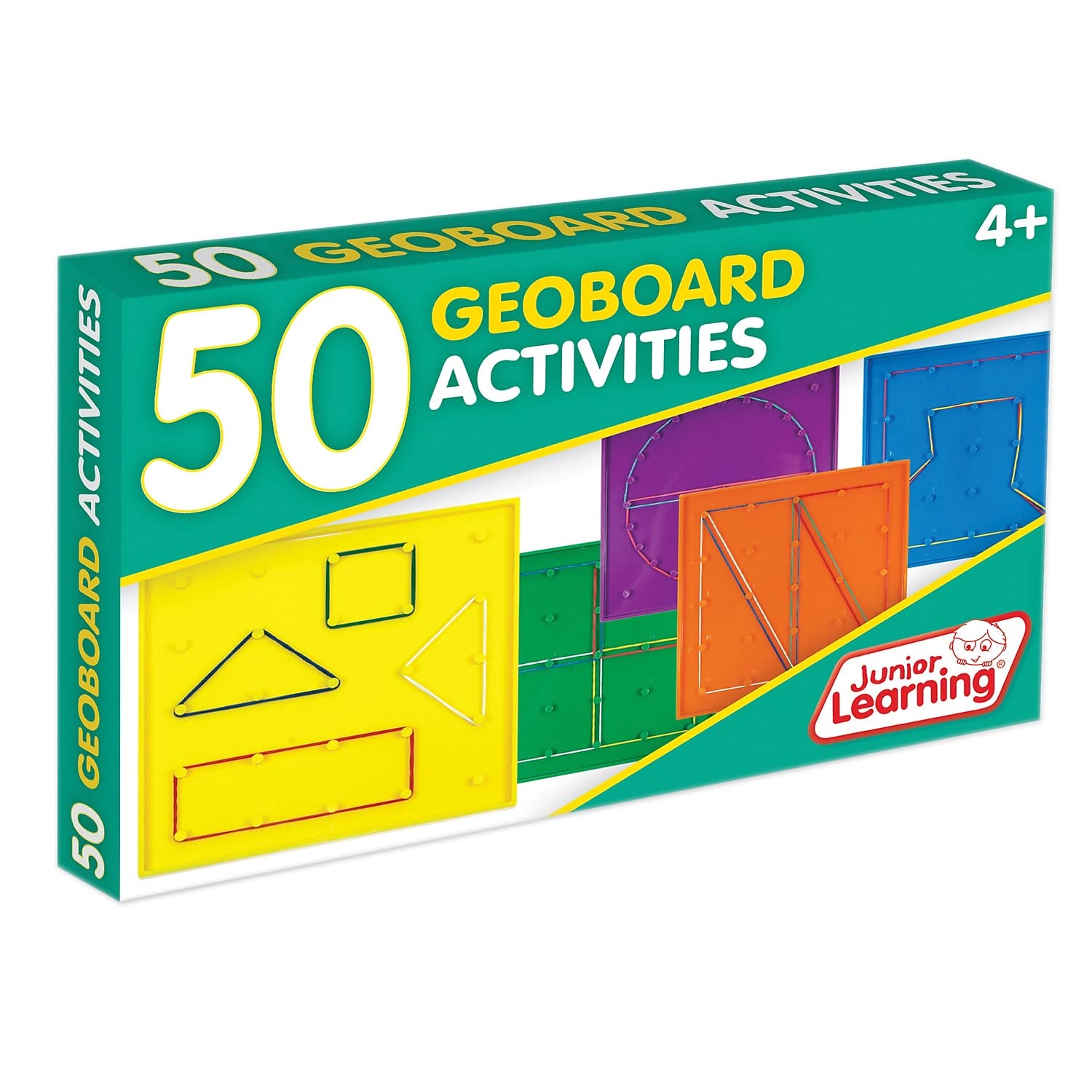 Junior Learning JL342 50 Geoboard Activities, Multi Medium
