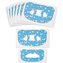 30 Pcs Blue Star & Moon Mouth Area Patches 30PCS SMALLSIZE