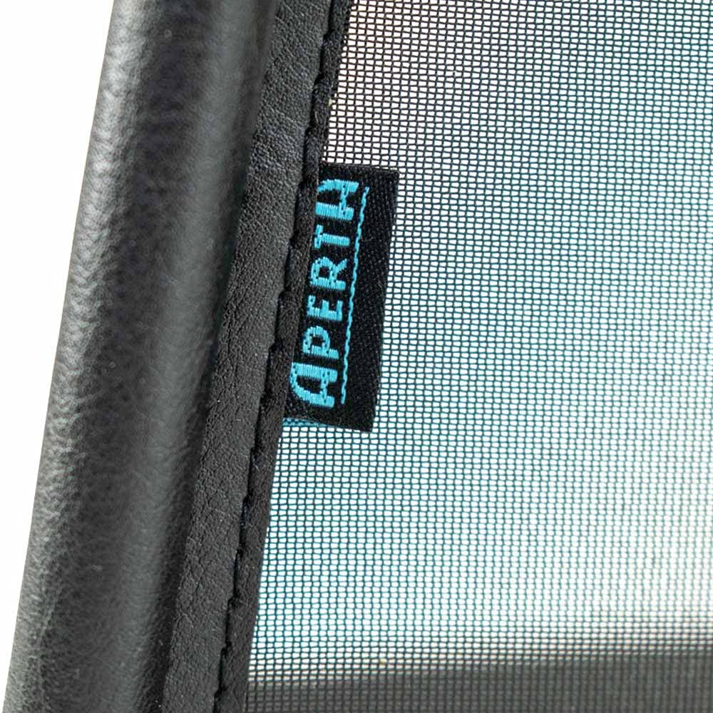 Aperta Filet Coupe-Vent Compatible avec Ford Mustang Noir Filet Anti-remous 100% sur Mesure OEM Qualité Windschott fabriqué aux Pays-Bas