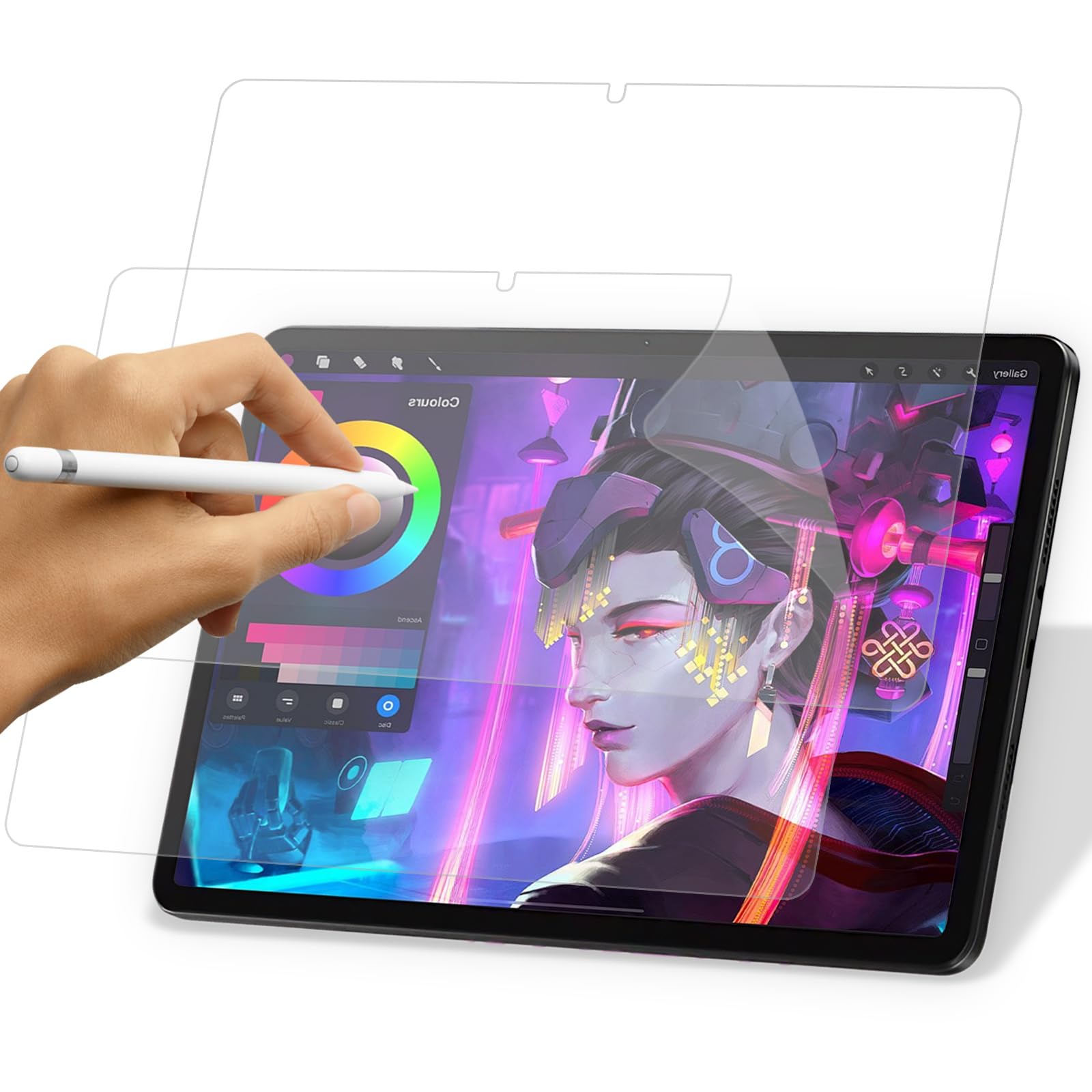 Fitudoos [2 Pièces] Verre Trempé pour Xiaomi Redmi Pad Pro 5G/4G/Redmi Pad 2 Pro/Poco Pad 12.1 Pouce,Protecteur d'écran Tablette Film,sans Bulles d'air,Ultra Résistant,Rayures Protection