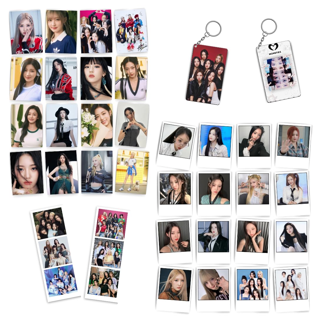 Respite Paradise BabyMonster K-Pop Gift Box – Includes 16 Photocards, 16 Polaroids, 2 Keychains & 2 Photo Strips – Ultimate Fan Collectors Set-image-25
