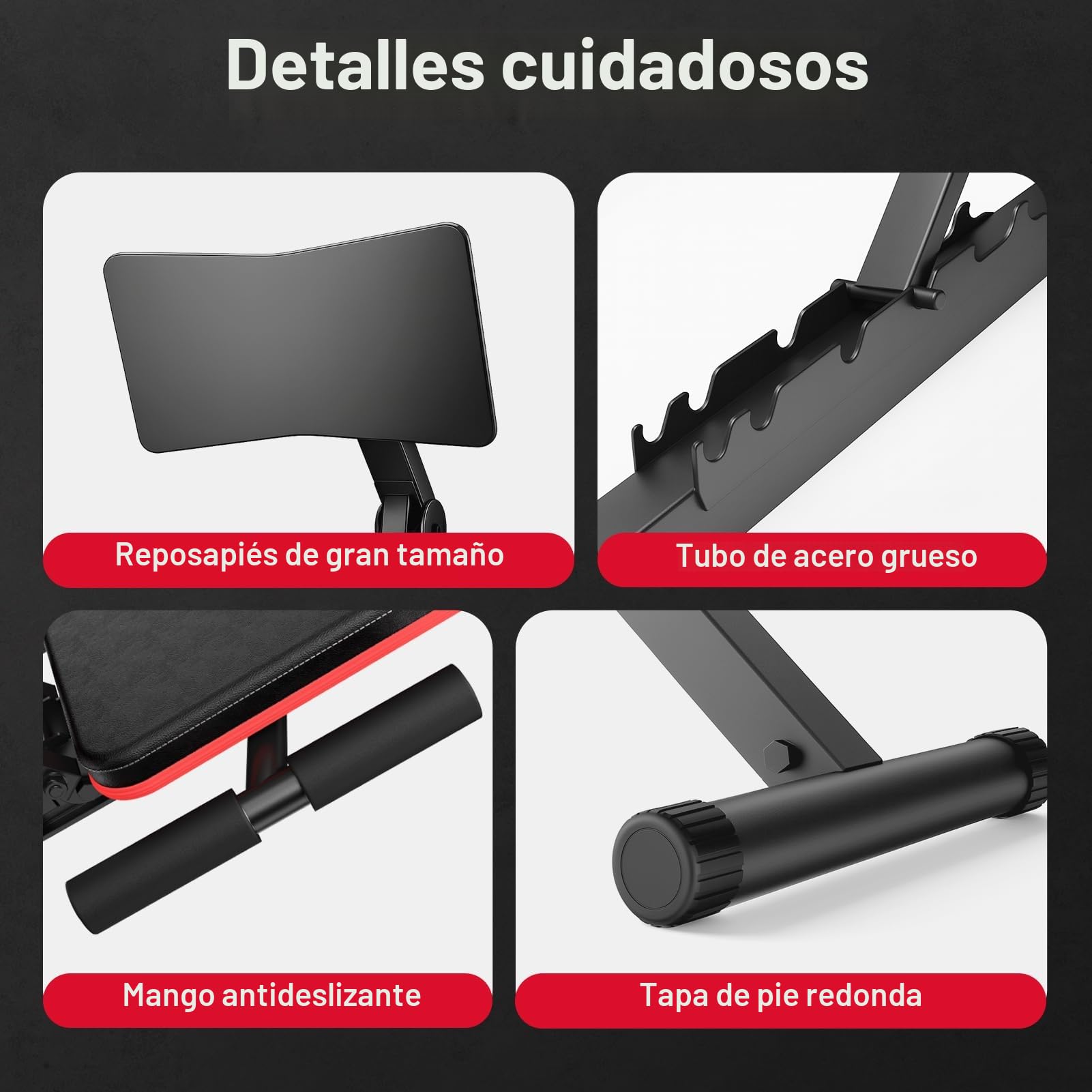 PASYOU Máquina De Extensión De Piernas con 6 Respaldos Ajustables, Prensa De Piernas para Gimnasio En Casa, Capacidad De Peso De hasta 100 KG, Banco De Pesas con Flexiones De Piernas