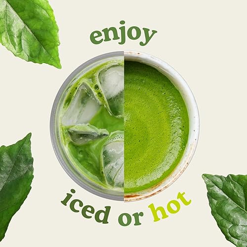 Miniatura 5 de Sencha Naturals Polvo de matcha orgánico de grado ceremonial  Auténtico origen japonés - Primera cosecha lata de 1 oz paquete de 1