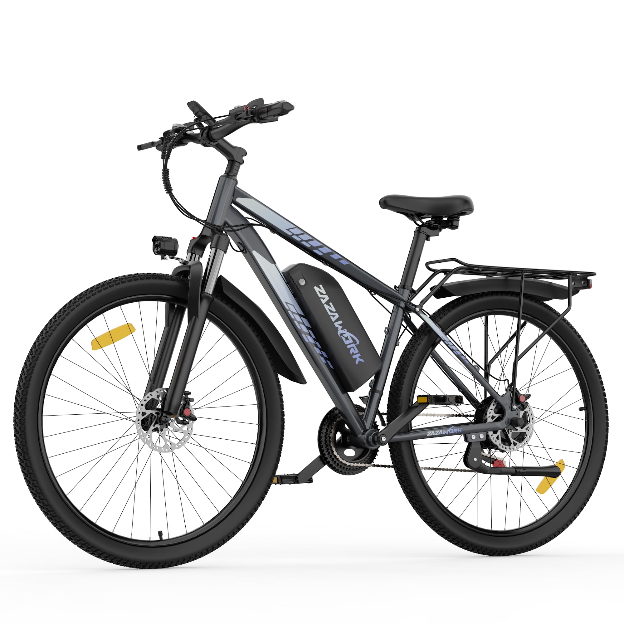 TIGUOWISH C29PRO Vélo Électrique Adulte,Batterie Amovible 48V Moteur Tout-Terrain,VTT 21 Vitesses,Freins à Disques Sécurisés,Écran LCD Intelligent,Éclairage LED Haute Luminosité