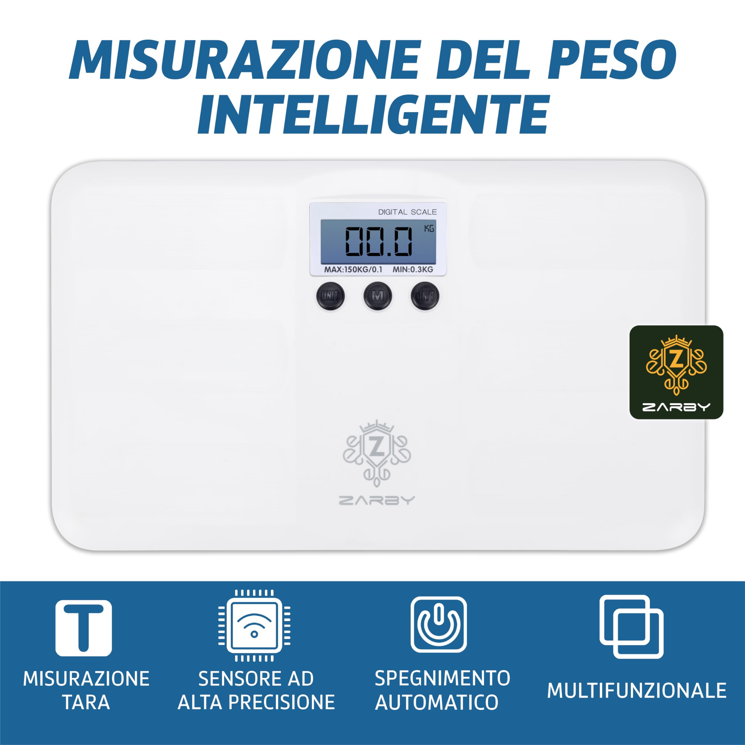 Bilancia Neonato – Precisione Professionale, Display Retroilluminato e Funzioni Intelligenti