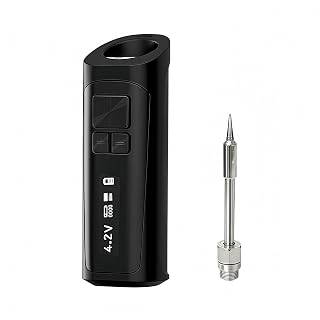 Smart Mini Portable Soldering Iron Small | 510 connection type c port digital screen 400mah - Amazon product rated Grade B