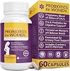 Complete Vaginal Probiotics for Women - wAdded Cranberry, D-mannose to Promote Urinary Tract, Bladder, Gut & Vaginal Health - pH Balance for Women - Support UTI, BV, YI - 60 Vegan Capsules