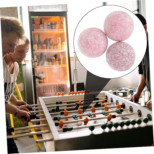 Miniatura 4 de BESPORTBLE 6 piezas de accesorios de futbolín, mini pelotas de fútbol, mini pelotas de fútbol para niños, mesa oficial de mesa de juego de futbolín,