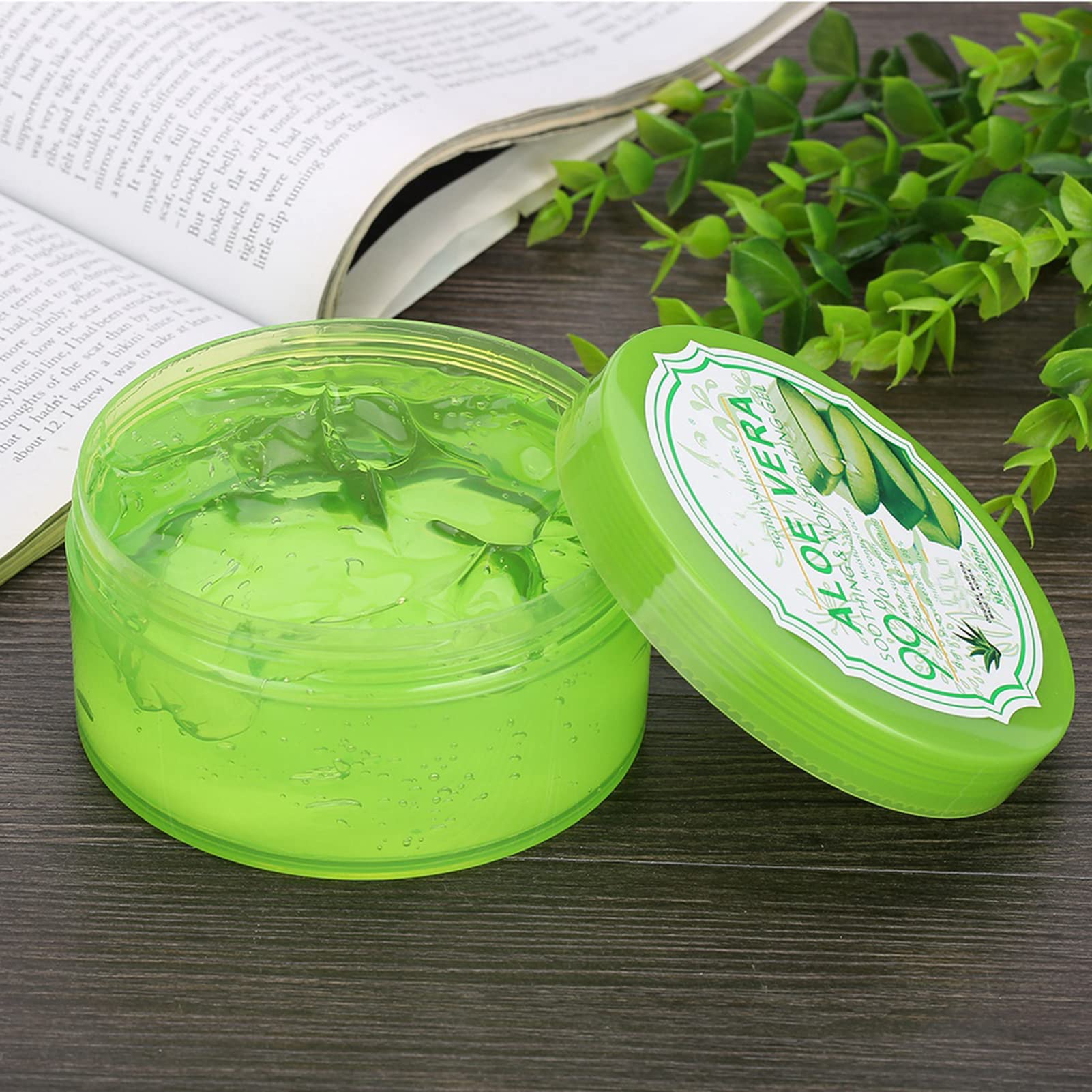 300G Bio Aloe Vera Gel,Feuchtigkeitsspendendes Gesichts Beschdigte  Haut,Lindert Aknenarben Und Rtungen,Trockene Lager Bock Fr Und Raue  Sonnenverbrannte Haut : Amazon.de: Kosmetik