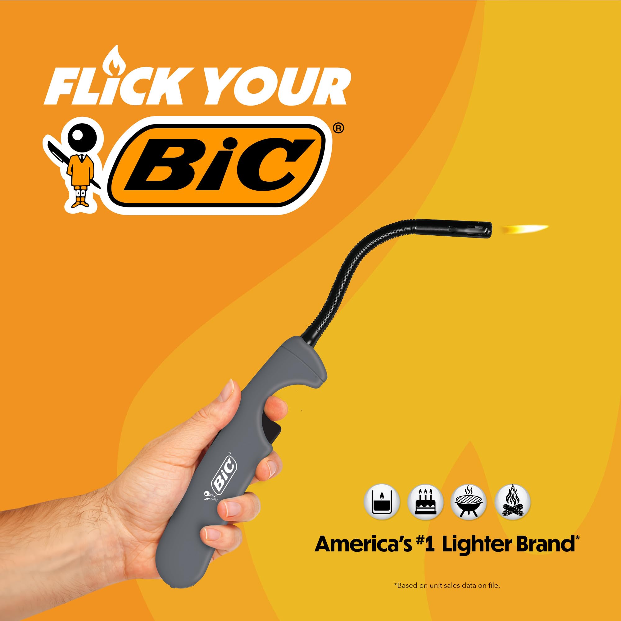 Amazon.com: BIC Multi-Purpose Classic and Flex Wand Combo Lighter