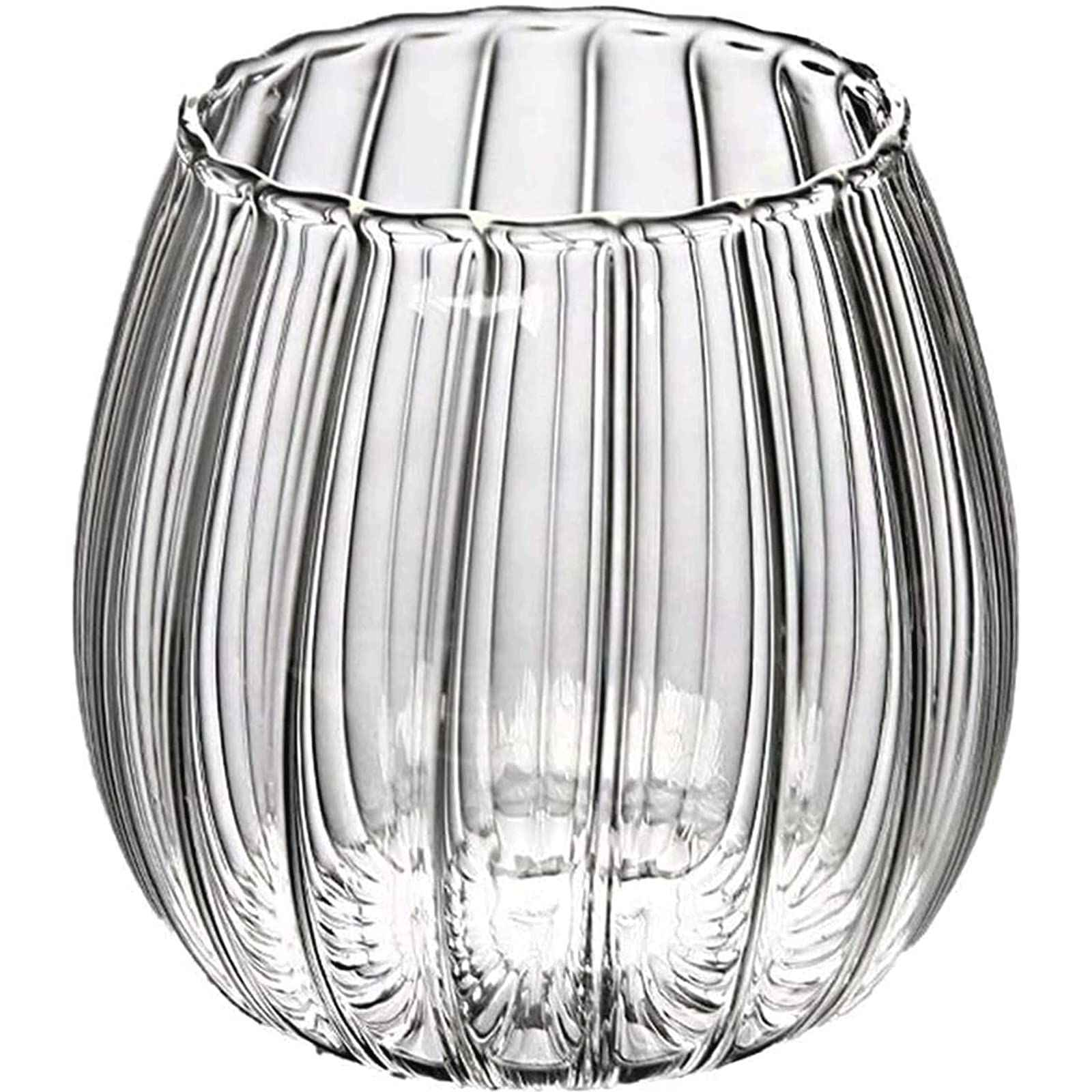 Ngdfgr A Fashion Crystal Clear Vase Multipurpose Flower Vases Transparent Glass Simple Nd Beautiful Entryway Mantel Dried Flower Vase Decoration (A),