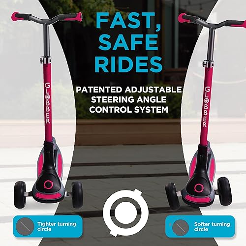Miniatura 5 de Globber Ultimum Scooter  Patineta de 3 ruedas para adultos y niños de 5 años  Patineta plegable con cubierta segura y antideslizante y frenos de