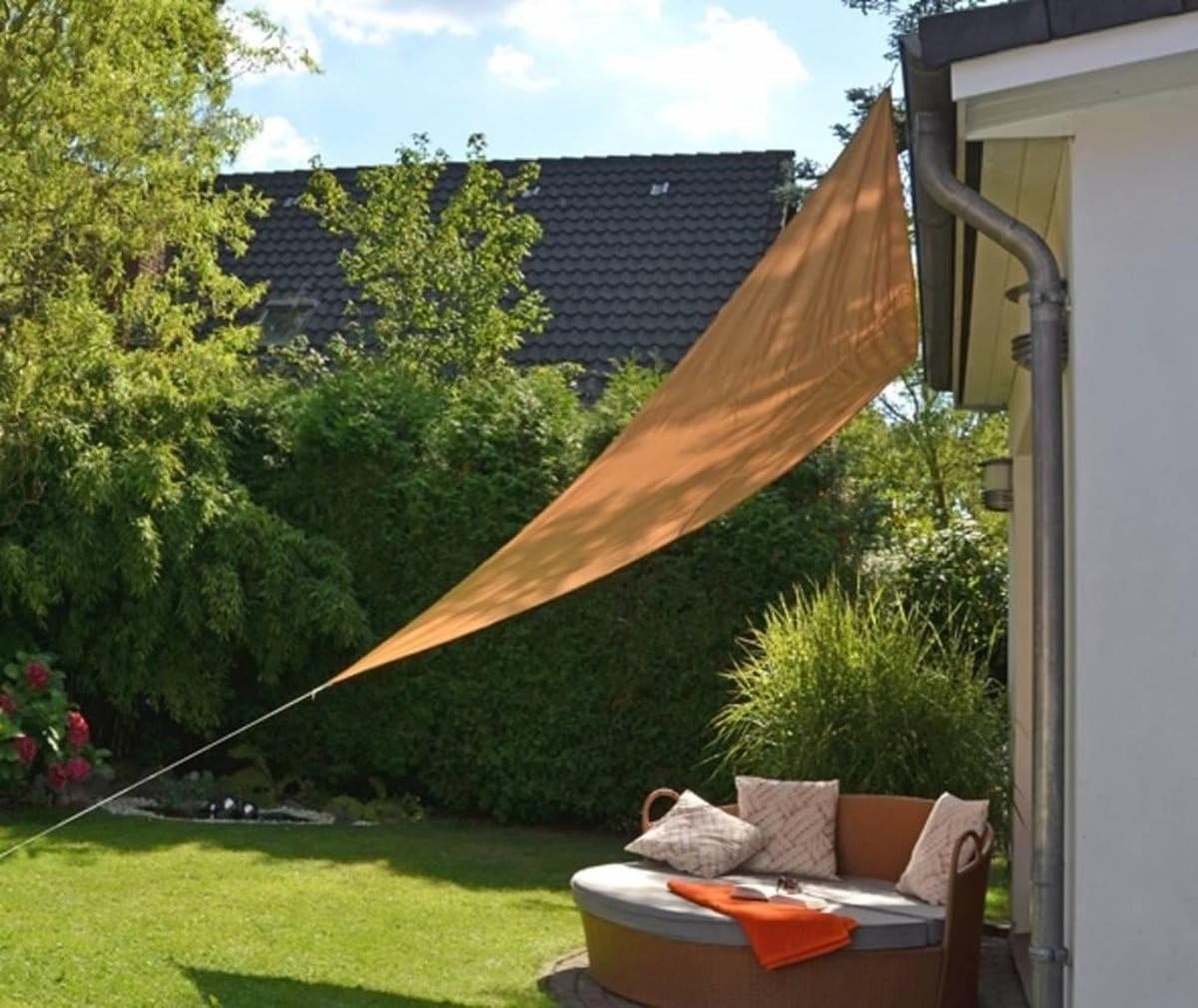 Sonnensegel dreieckig 3,6x3,6x3,6m Garten