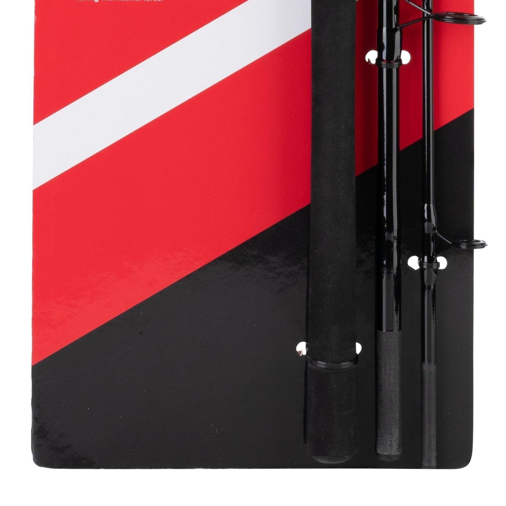 Abu Garcia Cardinal Sea Fishing 3-częściowy wędka z klasycznym kołowrotkiem z tyłu 50 - czarny, 2,7 m