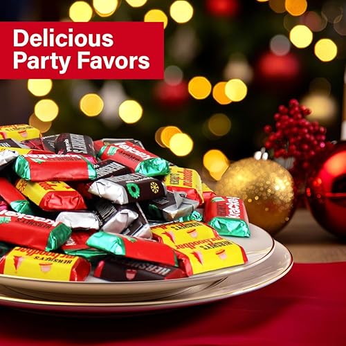 Miniatura 5 de Hershey's Miniatures - Caramelos surtidos de chocolate a granel envueltos individualmente para la indulgencia del invierno, paquete de fiesta de
