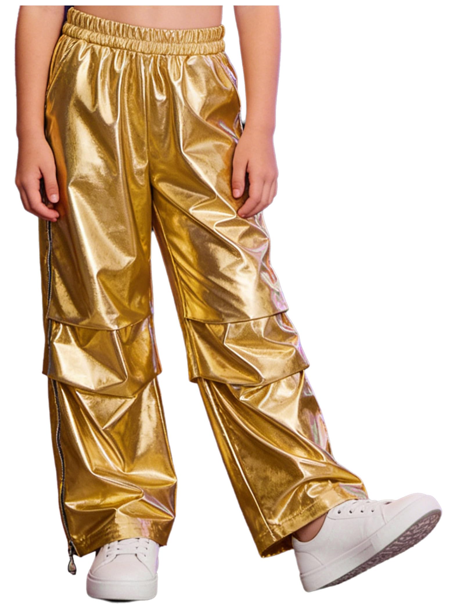 Pantalon de danse moderne jazz idéal pour spectacles de carnaval et discothèque - 7