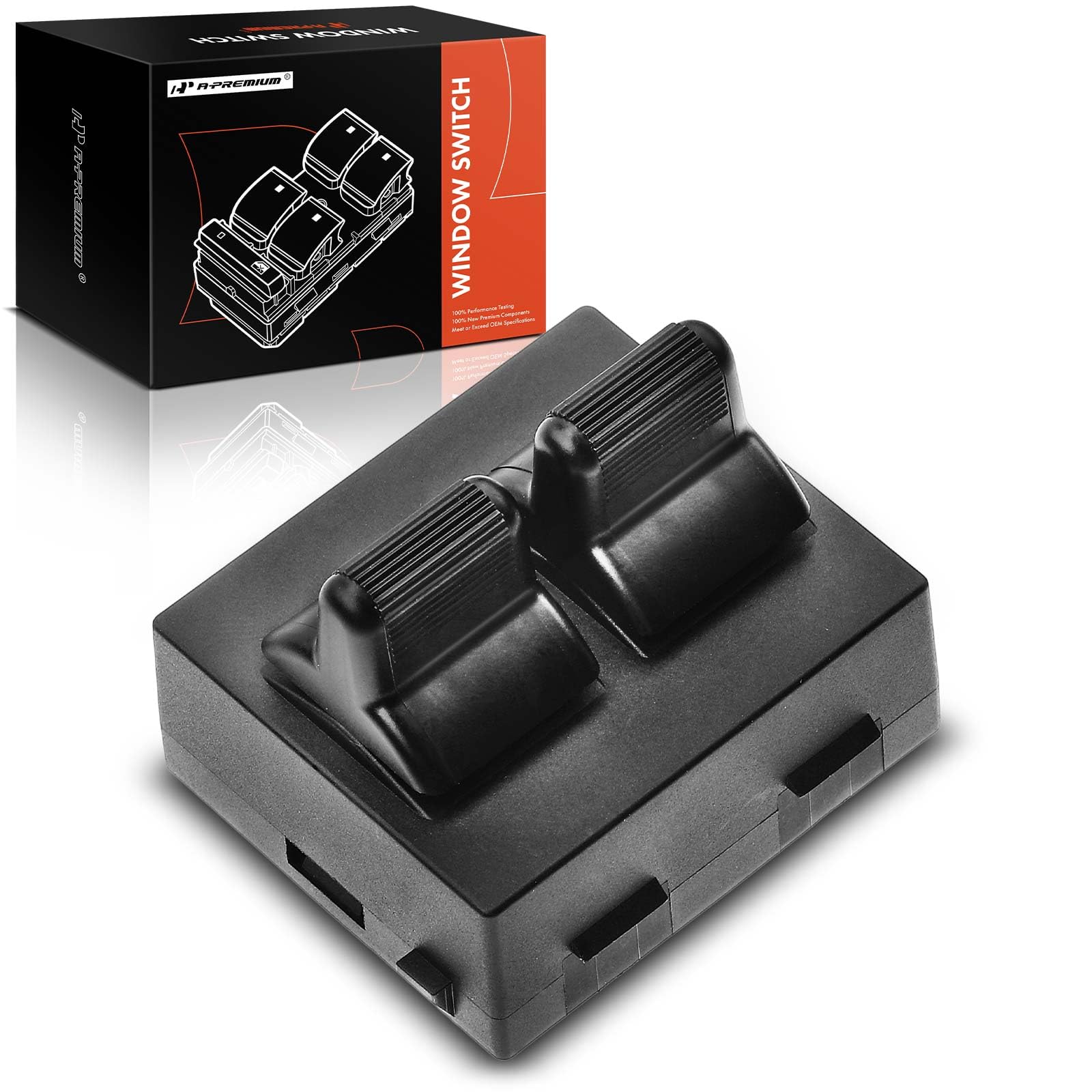 A-Premium Front Driver Side Master Power Window Switch Compatible with Chrysler & Dodge & Plymouth Models - Town & Country, Dakota, Neon, Ram 1500/