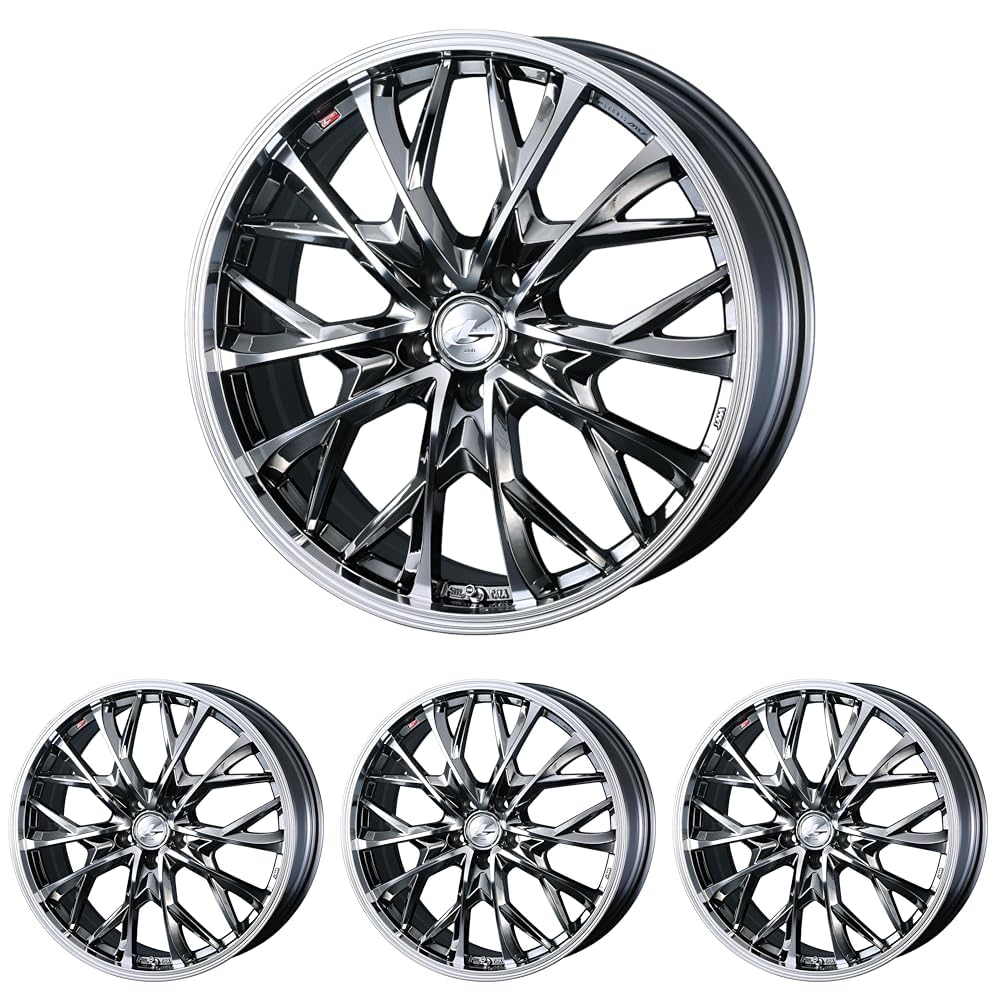 Amazon.co.jp: Weds LEONIS MV 18インチ 5H PCD114.3 8.0J +42 BMCMC