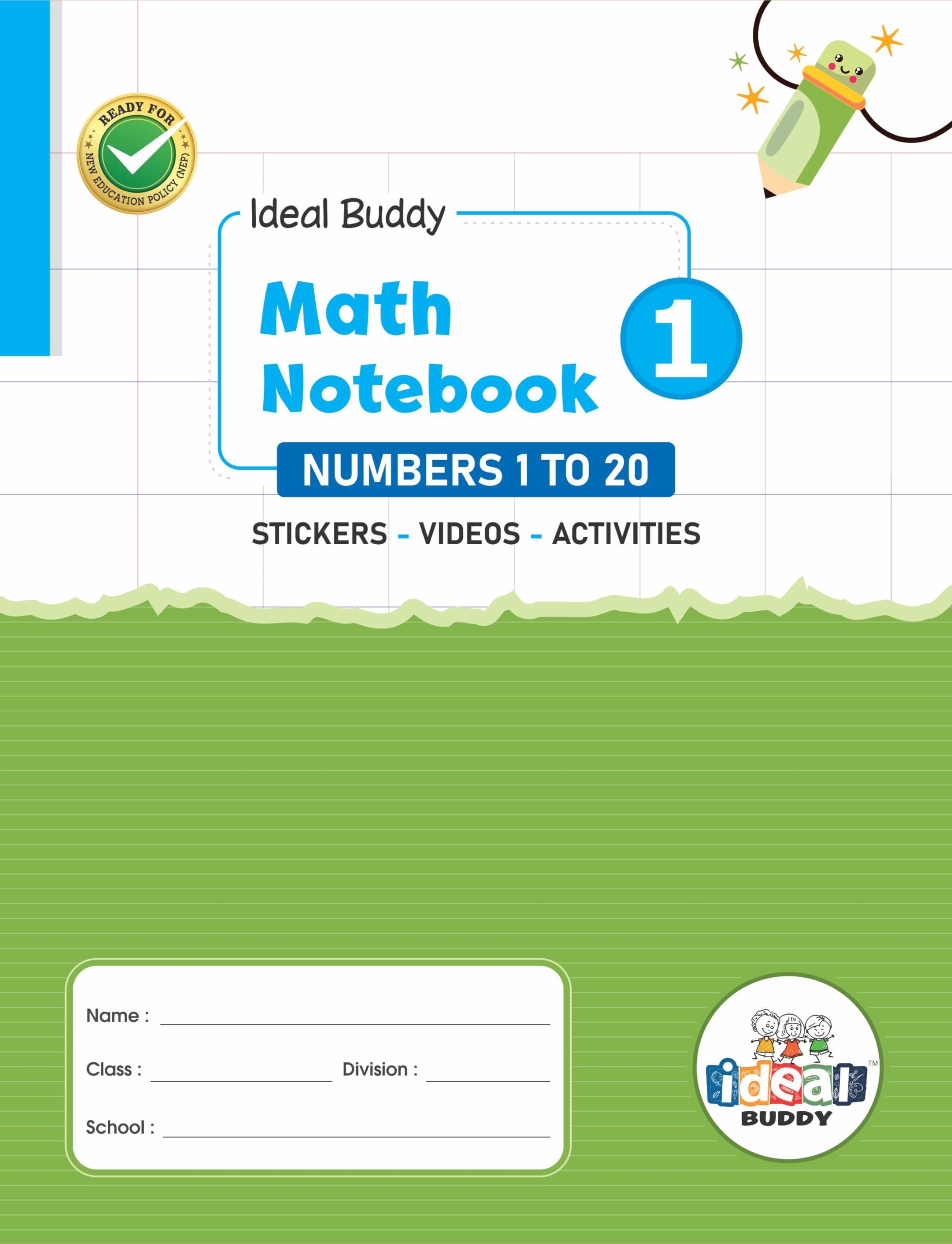 Math Notebook-1 : Ideal Research Team: Amazon.in: Books