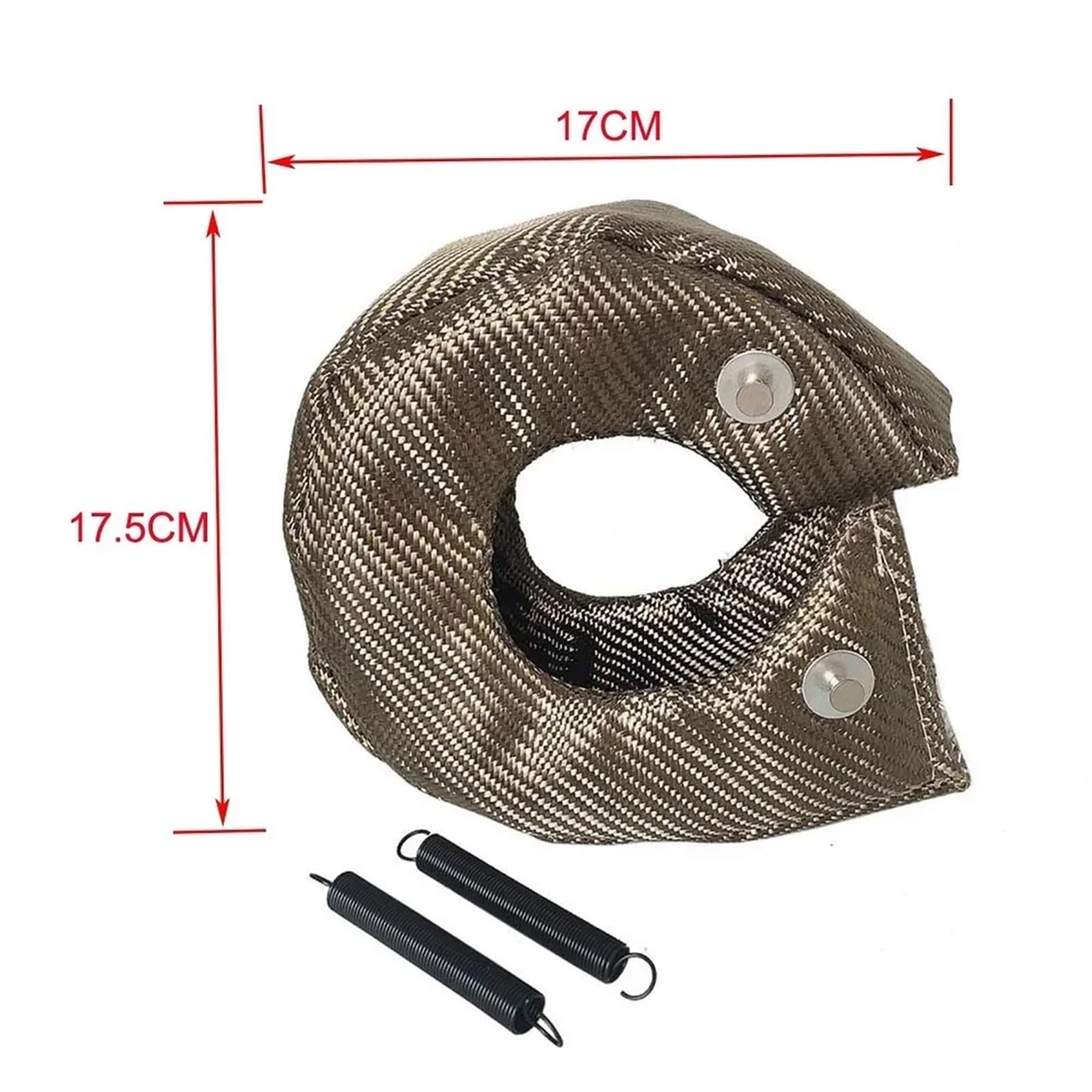 Turbocompresor Compatible con la cubierta protectora térmica del turbocompresor T3/25/28 GT25/28/30/32/35/37/26