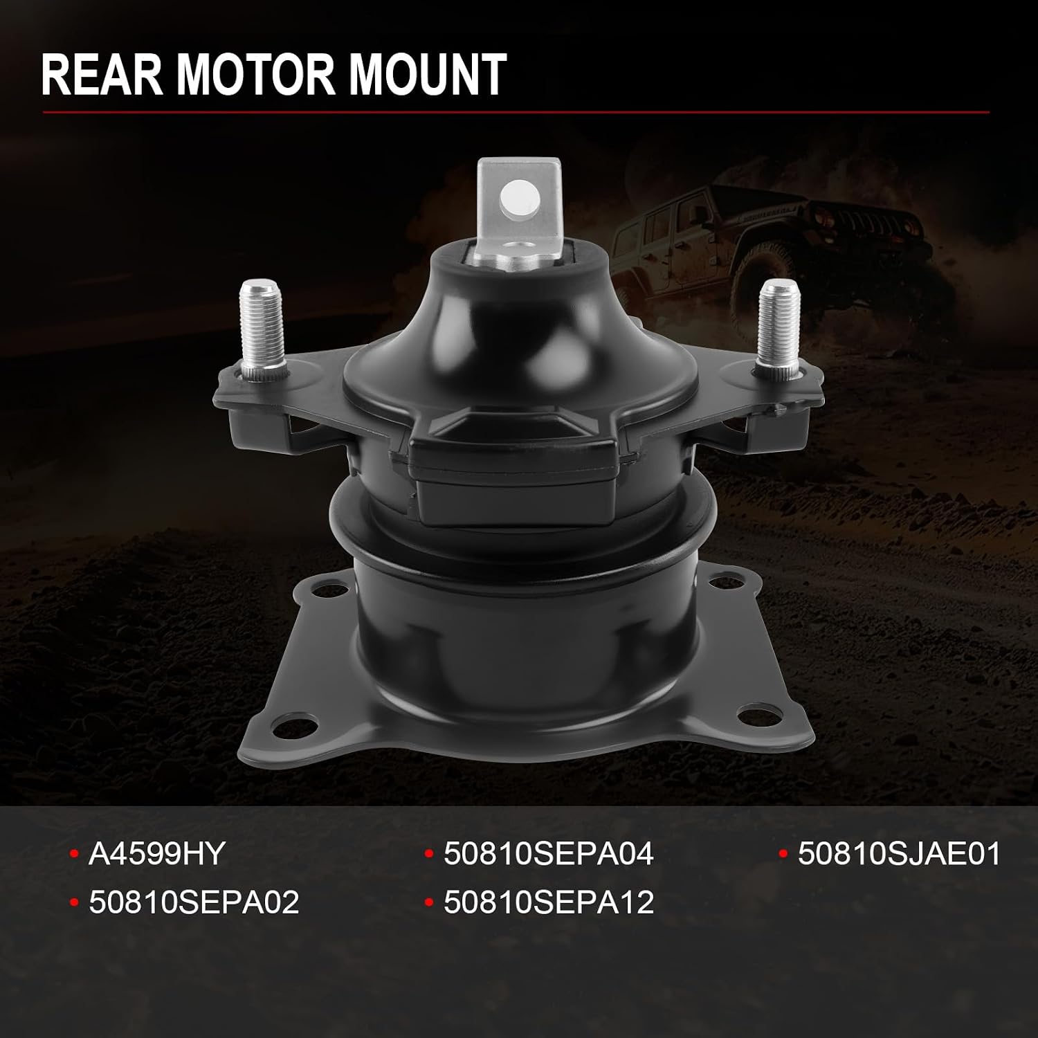 Motor Mount Kit for 2007-2008 TL 3.2L 3.5L Sedan Auto Trans