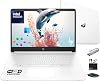 HP laptop delgada y ligera para estudiantes y negocios 2026 con suite Office, Copilot AI, CPU Intel hasta 2.8GHz, 16GB RAM, almacenamiento de 628GB (SSD de 128GB + ext de 500GB), WiFi 6, Win 11 Pro, accesorio Marxsol, blanco 1
