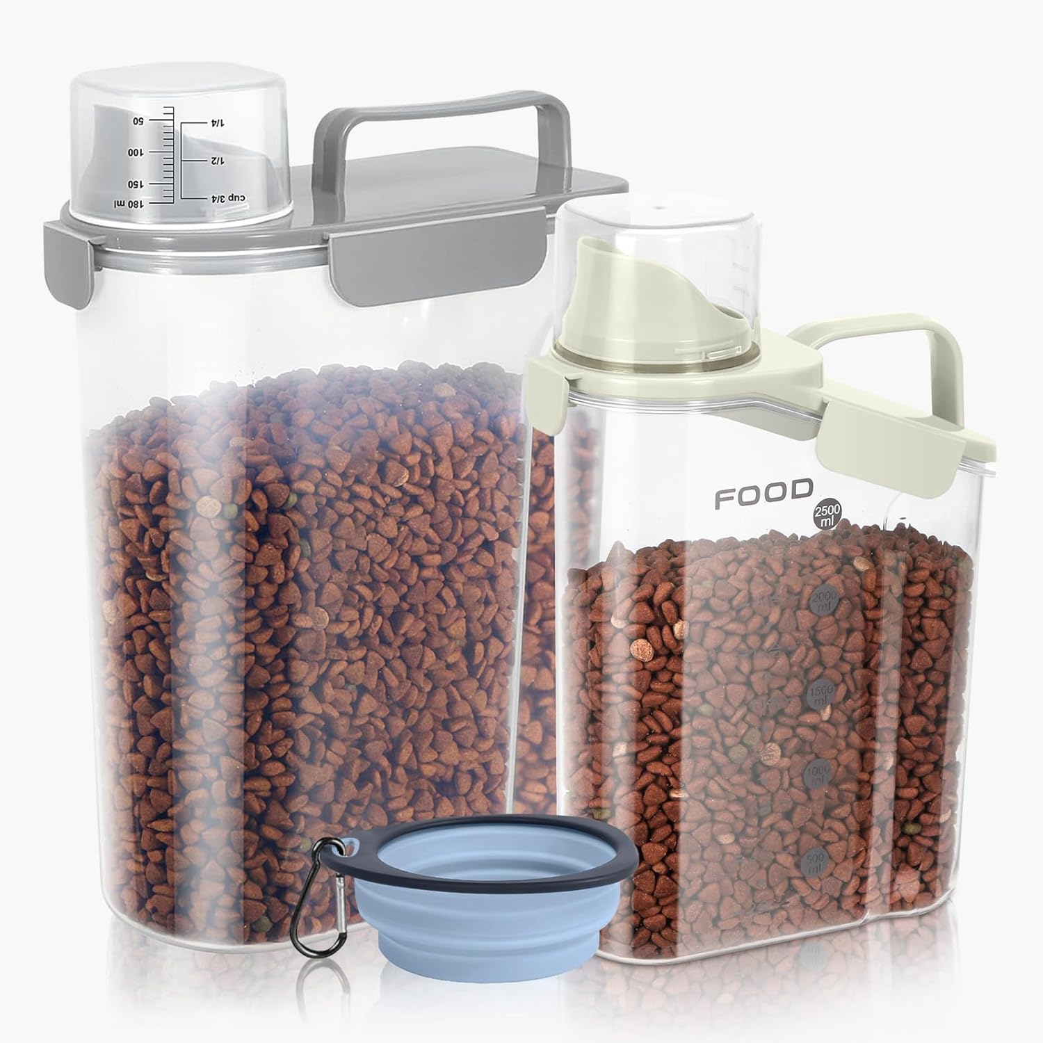 Small Cat and Dog Food Storage Containers BPA Free