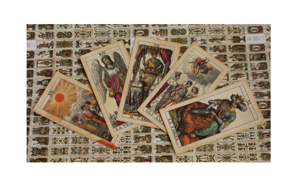 Amazon.co.jp: タロッコ ソプラフィーノ 19世紀に発行されたタロット