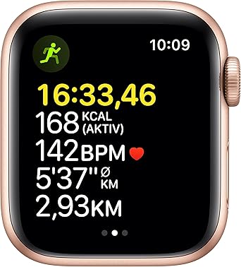2021 Apple Watch SE (GPS, 40mm) - Aluminiumgehäuse Gold, Sportarmband  Sternenlicht - Regular : Amazon.de: Elektronik \u0026 Foto