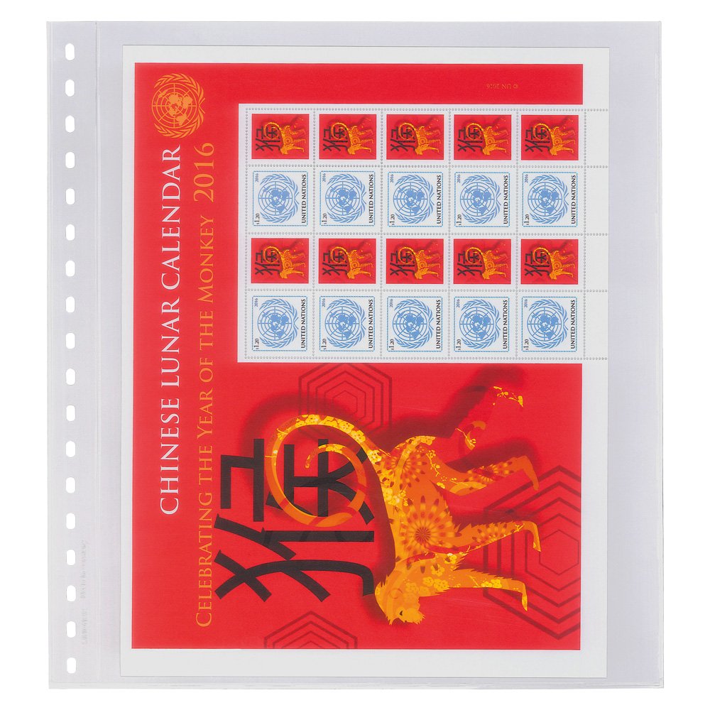 Lindner 833P Klarsichthülle mit Blankoseite für Banknoten -10, Medium - Image 3