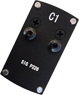 Ade Advanced Optics Sigplate-1 Sig Sauer P226 Mounting Plate for Vortex Venom/Burris Fastfire/Sightmark Reflex Dot Sight, Red