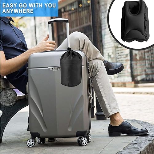 Miniatura 5 de HOMCA Cojín hemmoroide de dona para silla de oficina, alivio del dolor de ciática para sentarse, cojines de espuma viscoelástica prémium para