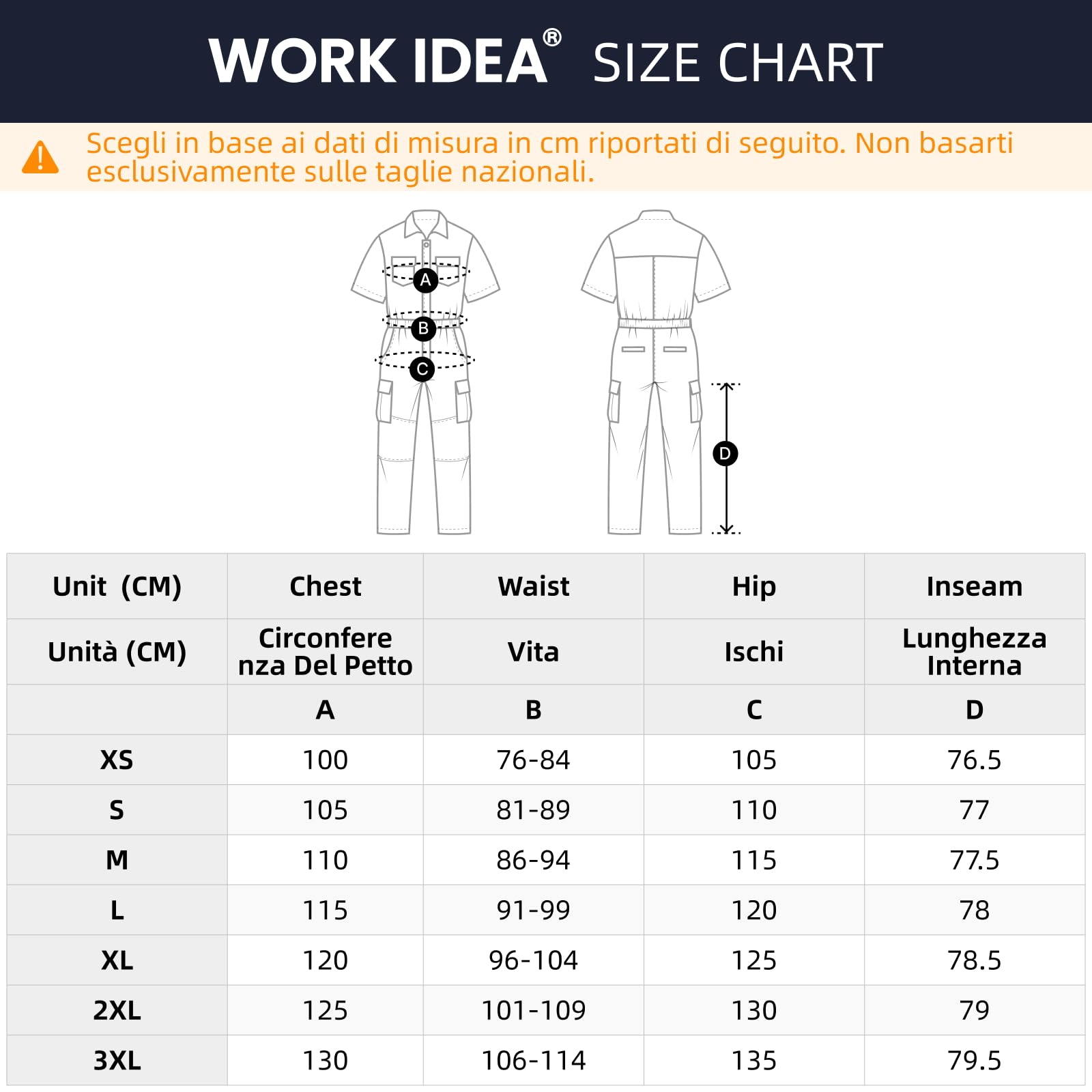 WORK IDEA Tuta da lavoro da donna di alta qualità: la compagna perfetta per costruttori, artigiani e fai da te