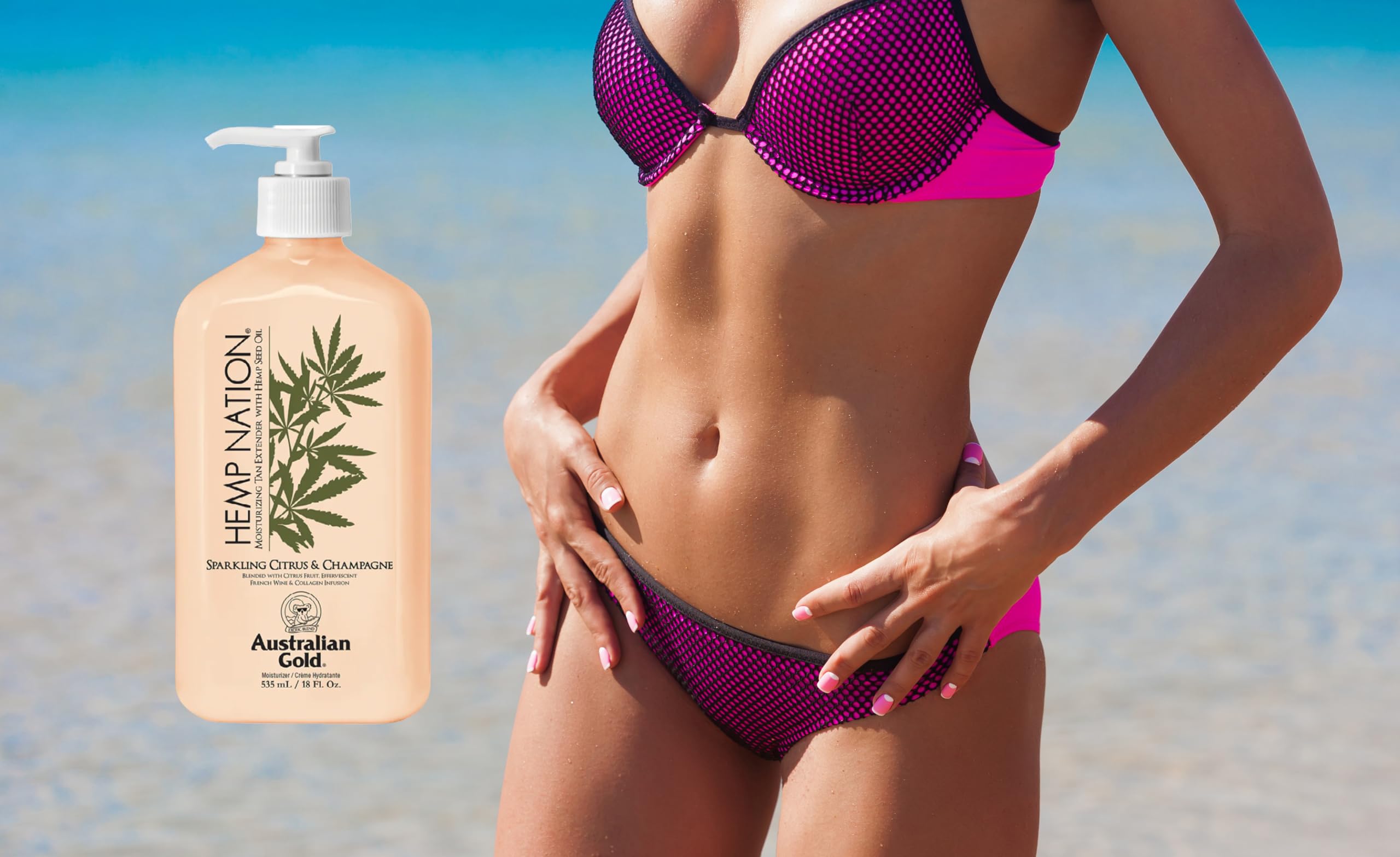 Amazon.com : Hemp Nation Sparkling Citrus and Champagne Tan