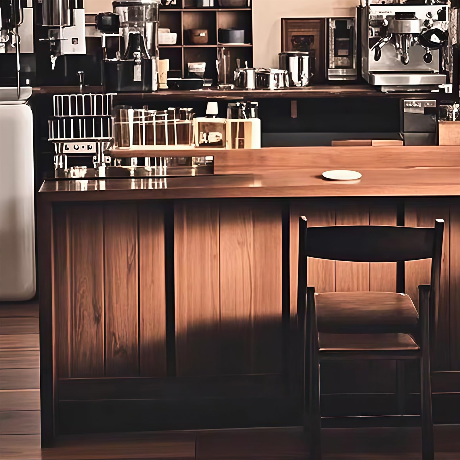 Zf9tBw5sH Unité d'îlot de Cuisine Table îlot avec tiroirs, armoires de Rangement, Compartiments Ouverts et Plateau