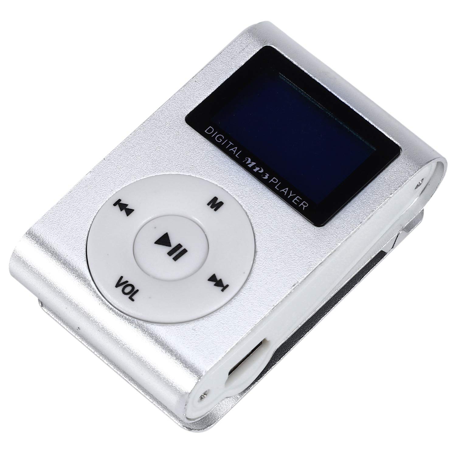 pizarra Mini USB Clip MP3 Player Video Screen Support 32GB -SD TF Card
