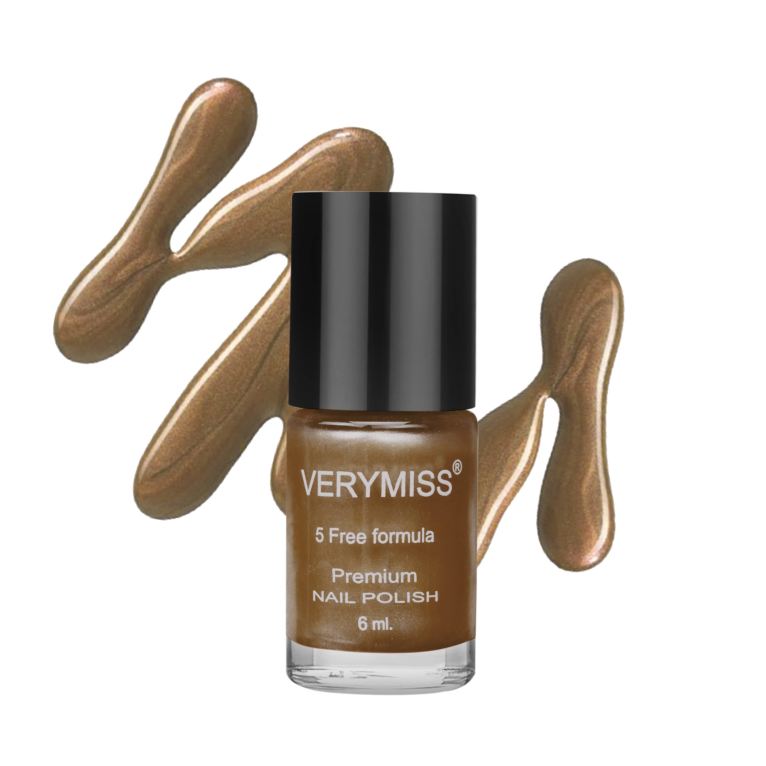 Verymiss Premium Non UV Gel Nail Polish 6ml - (Golden Nuggets)