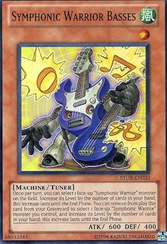 Yu-Gi-Oh! - Bajos guerreros sinfónicos (STOR-EN033) - Tormenta de Ragnarok - Edición ilimitada - Super Raro