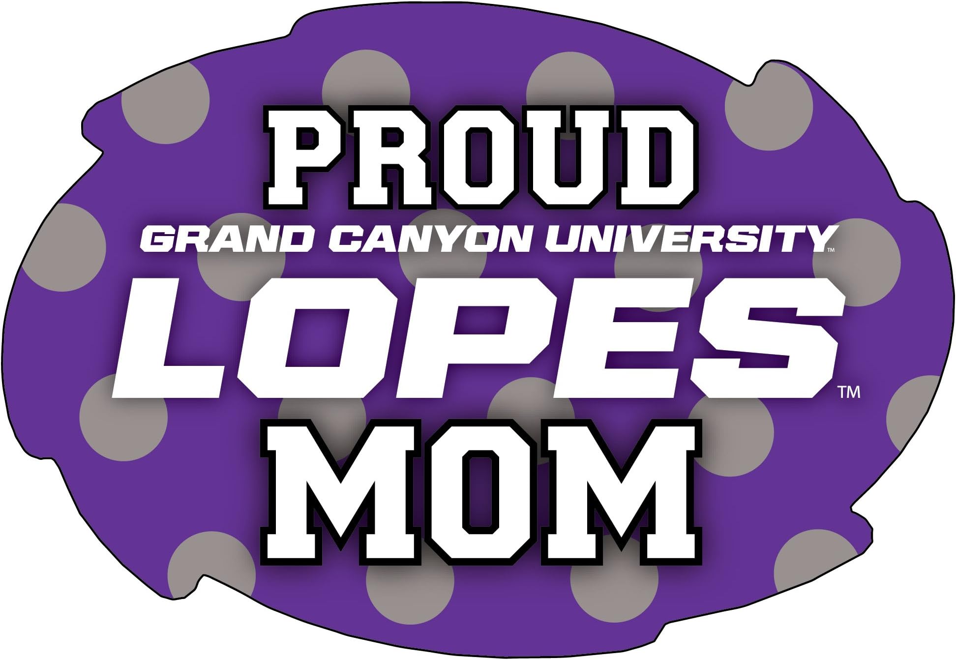 Grand Canyon University Lopes Proud Mom Magnet Single Officially Licensed Collegiate Product