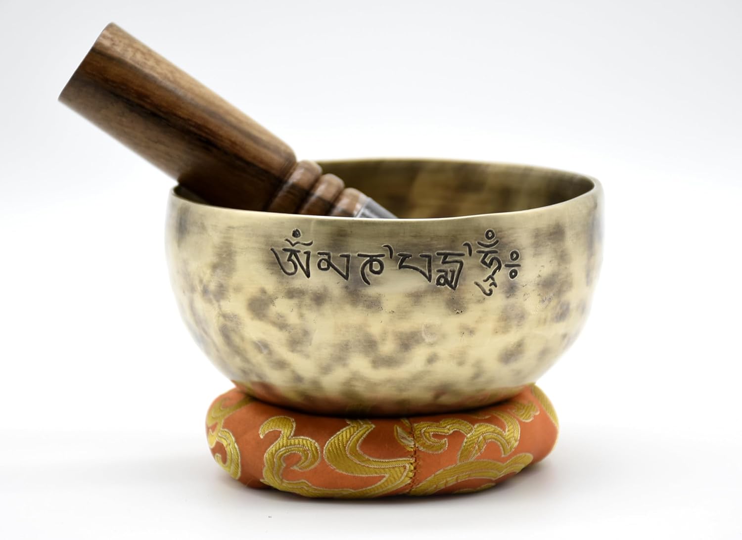 6 Inches Palm Size Full Moon Singing Bowl – Handcrafted in Nepal | Lunar Energy Sound Healing Bowl for Meditation, Chakra Balancing, Yoga & Reiki