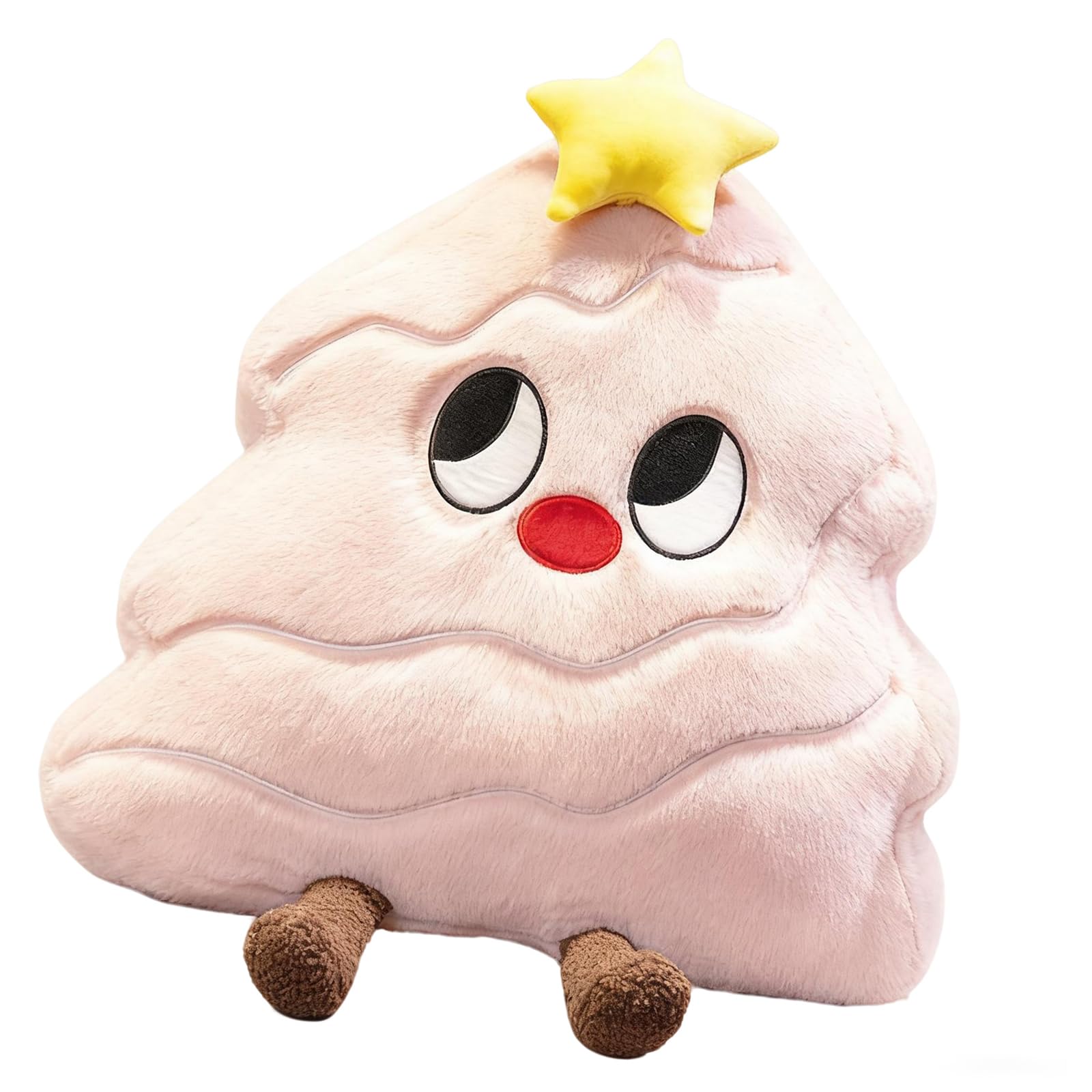 Kalttoy Festival Shape Sofa Cushion Christmas Tree Pillow with PP Cotton Filling Bedroom Decorative Accent Christmas Decoration Cushion Sofa Pillow